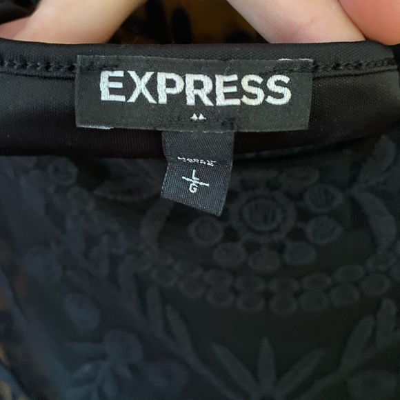 Express Lace Dress Size Large - Picture 2 of 3